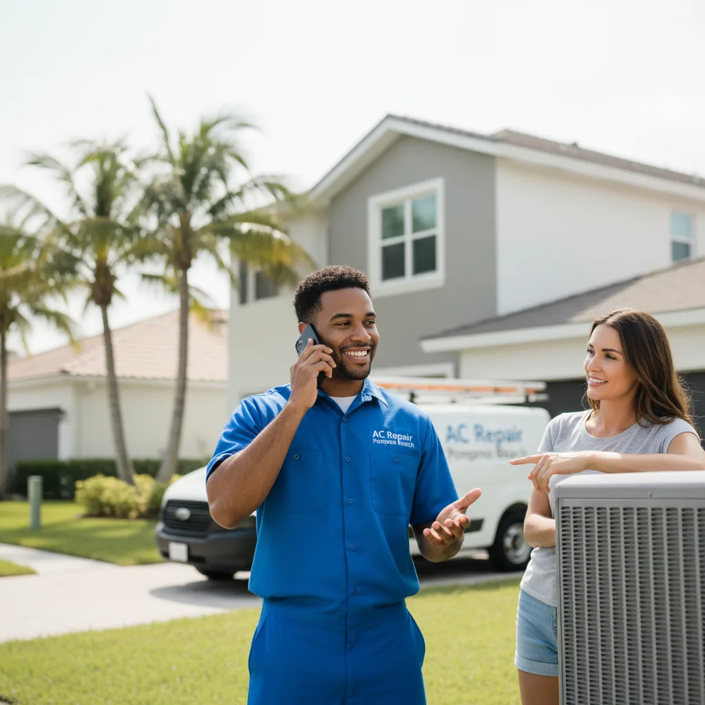 AC Repair Pompano Beach customer support in Linwood